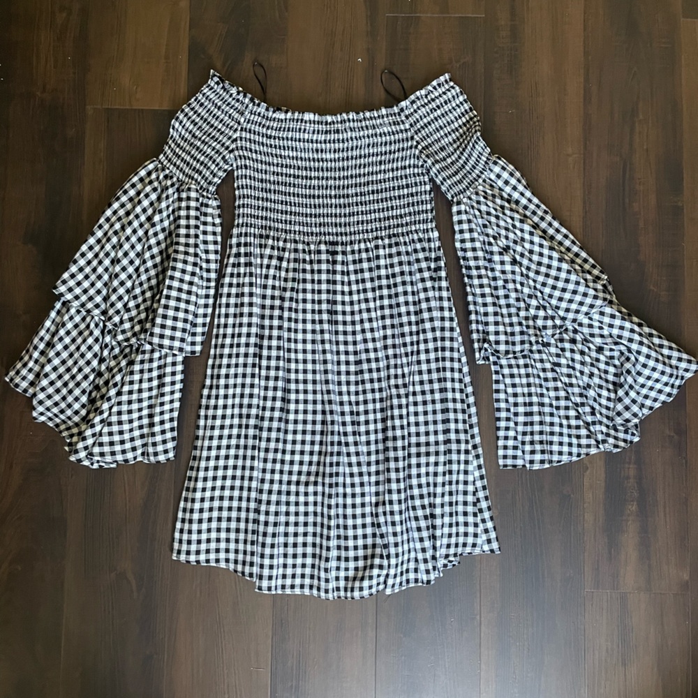 Off the Shoulder Mini Dress